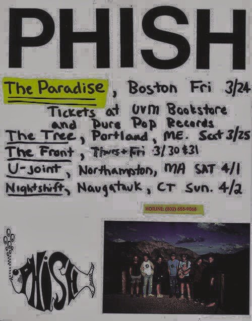 Ticket for 1989-03-24 at The Paradise