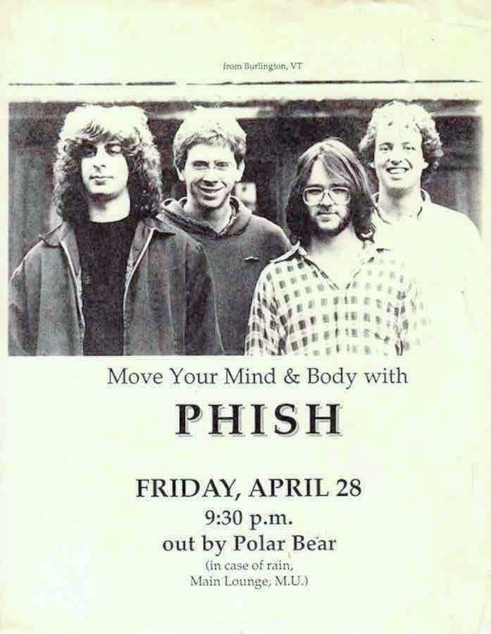 Ticket for 1989-04-28 at Bowdoin College