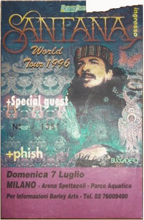 Ticket for 1996-07-07 at Parco Aquatica
