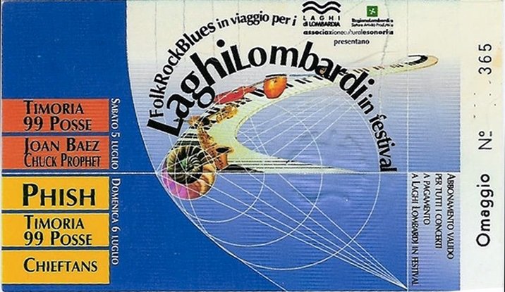 Ticket for 1997-07-06 at Spiaggia Di Rivoltella