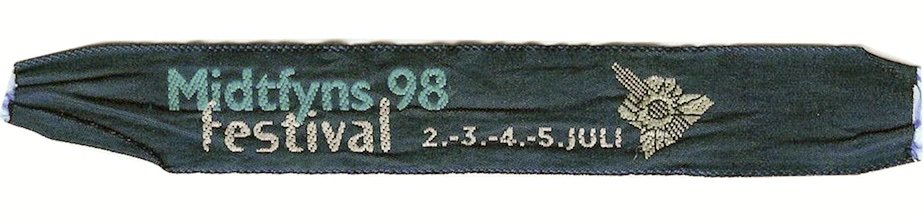 Ticket for 1998-07-03 at Dyrskuepladsen