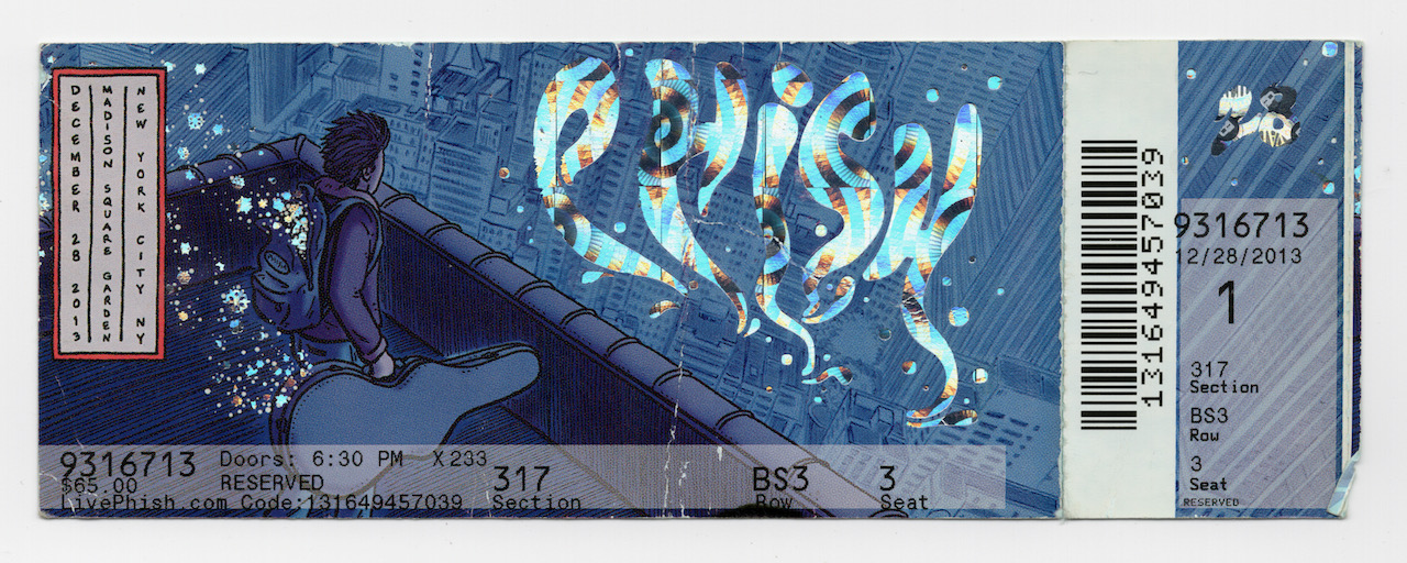 Ticket for 2013-12-28 at Madison Square Garden