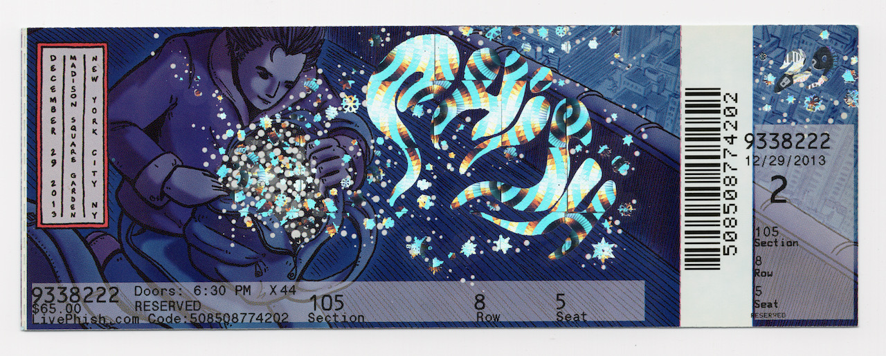 Ticket for 2013-12-29 at Madison Square Garden