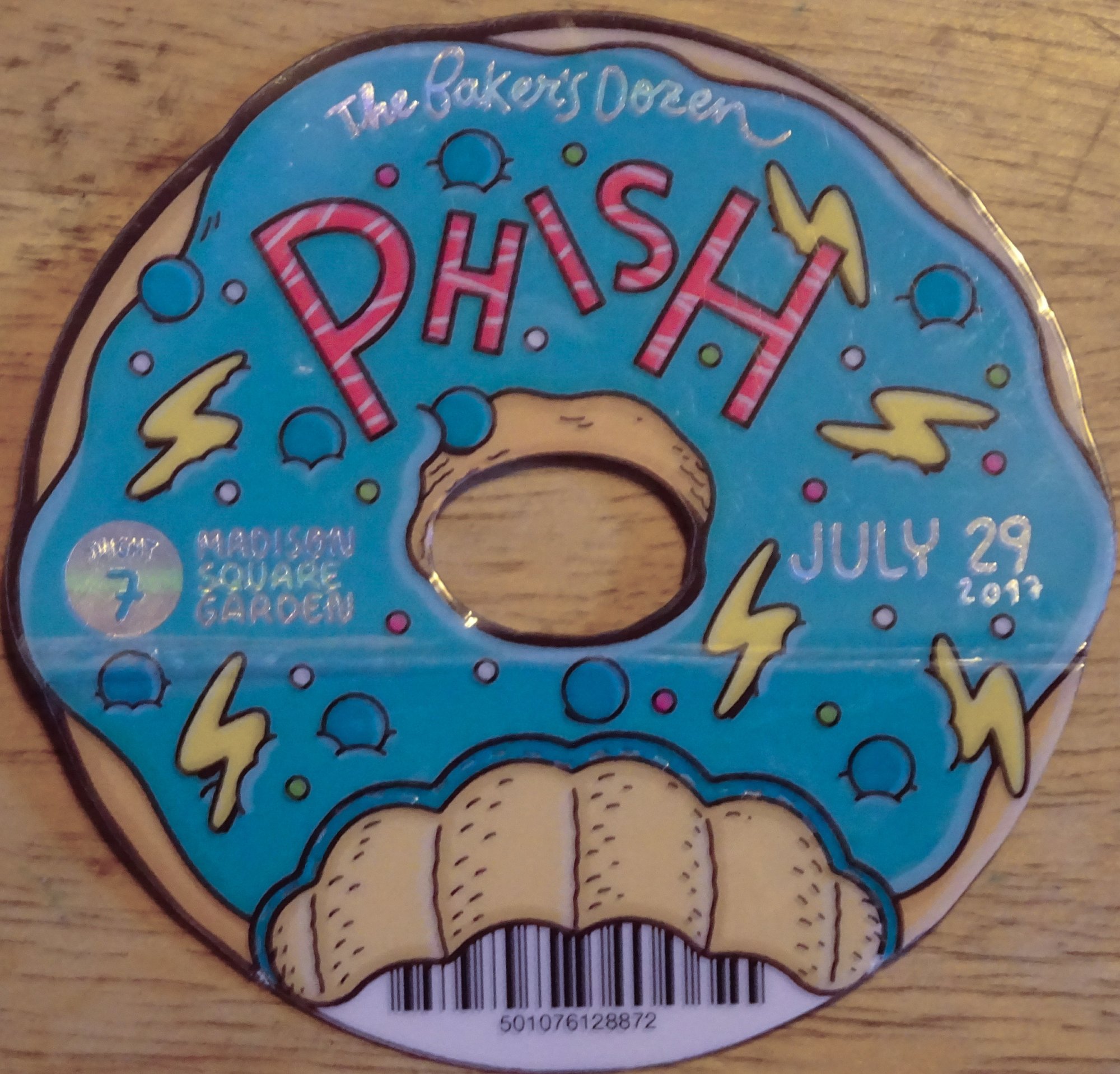 Ticket for 2017-07-29 at Madison Square Garden