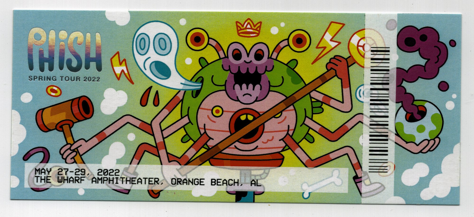 Ticket for 2022-05-27 at The Wharf Amphitheater