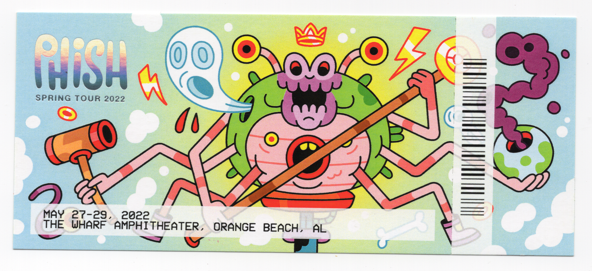 Ticket for 2022-05-29 at The Wharf Amphitheater
