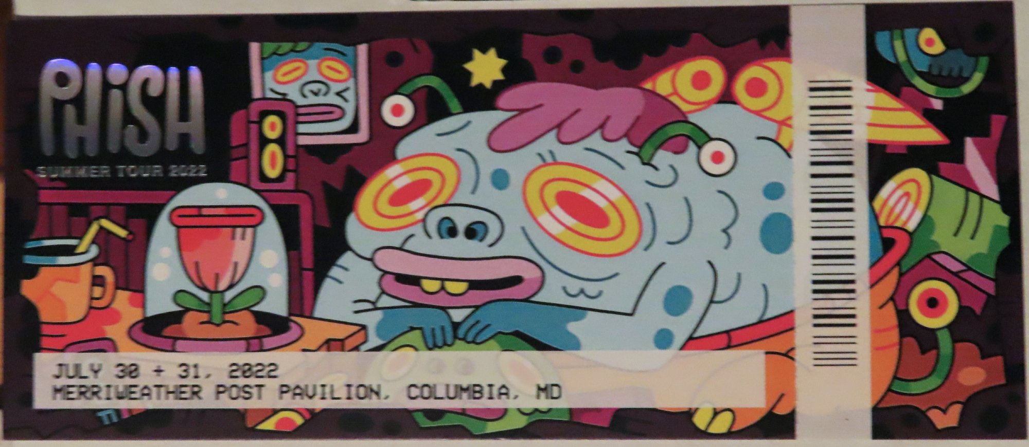 Ticket for 2022-07-30 at Merriweather Post Pavilion