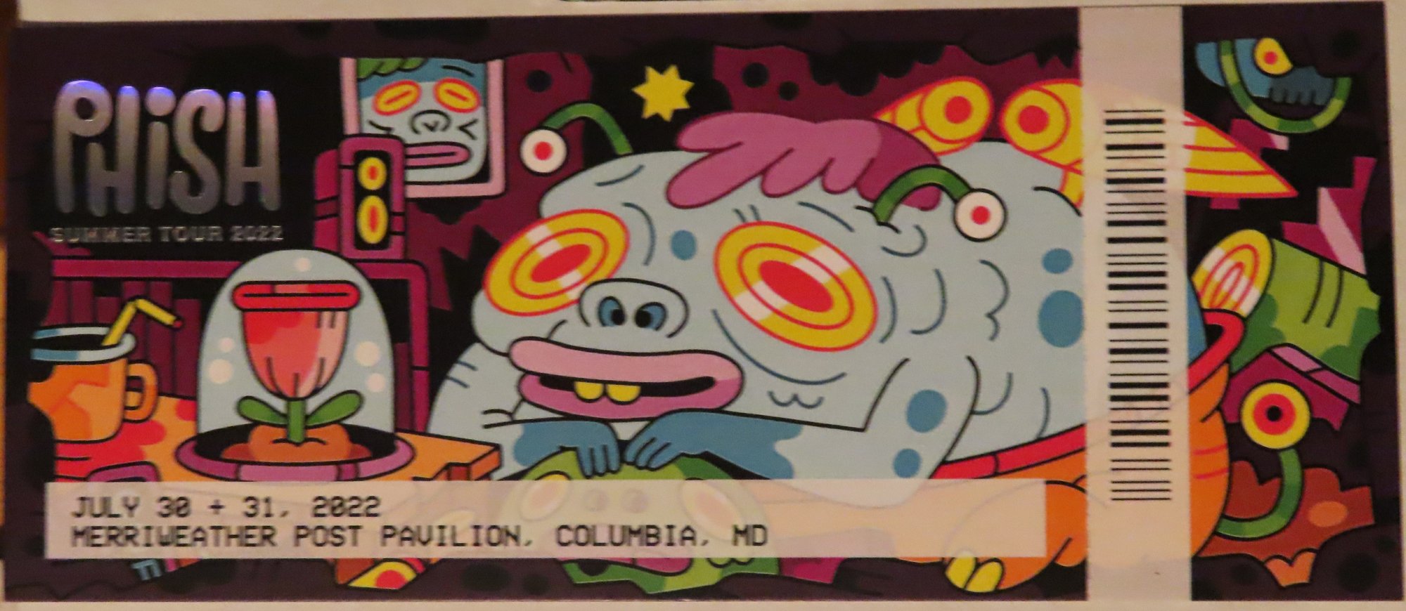 Ticket for 2022-07-31 at Merriweather Post Pavilion