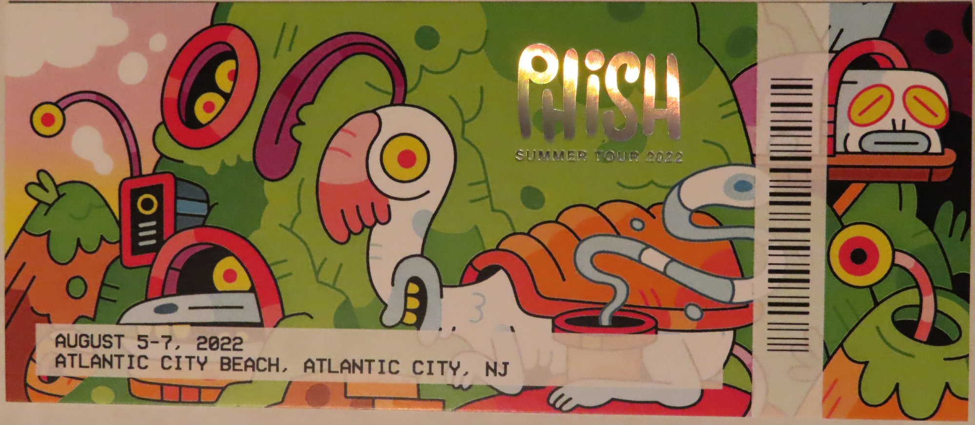 Ticket for 2022-08-06 at Atlantic City Beach
