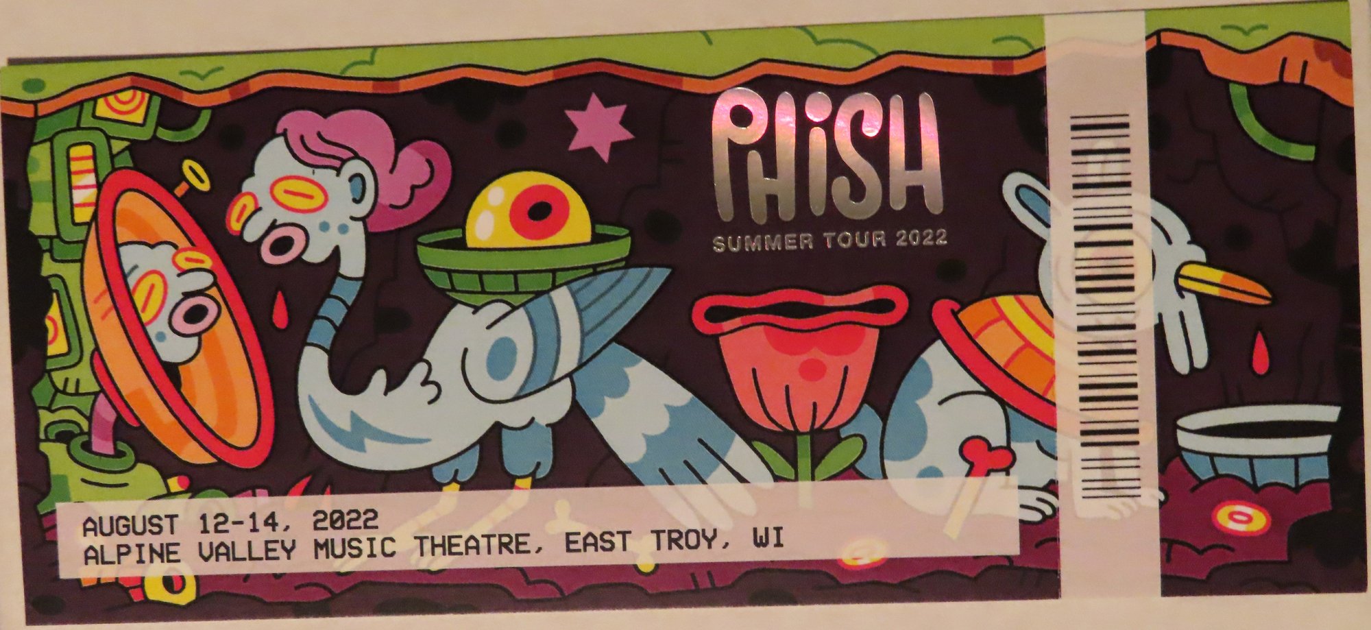Ticket for 2022-08-14 at Alpine Valley