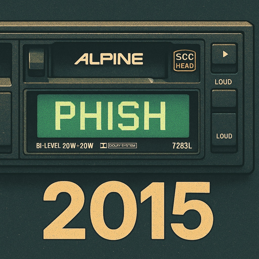 Ticket stubs for 2015