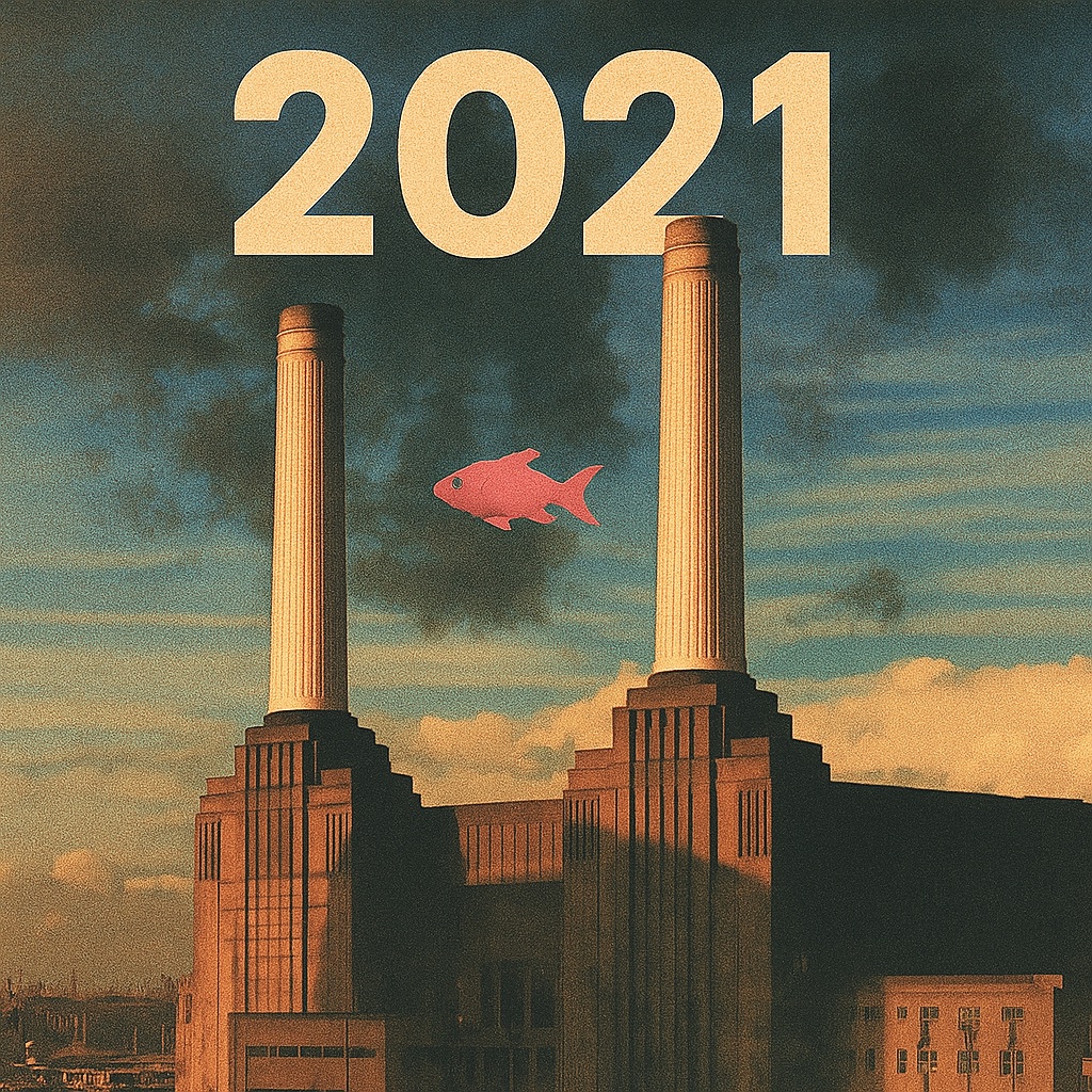 Ticket stubs for 2021